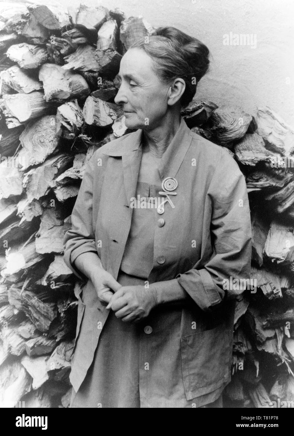 Georgia O'Keeffe, American Artist Stock Photo