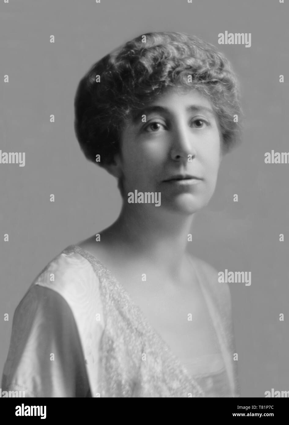 Jeannette Rankin, American Politician and Pacifist Stock Photo