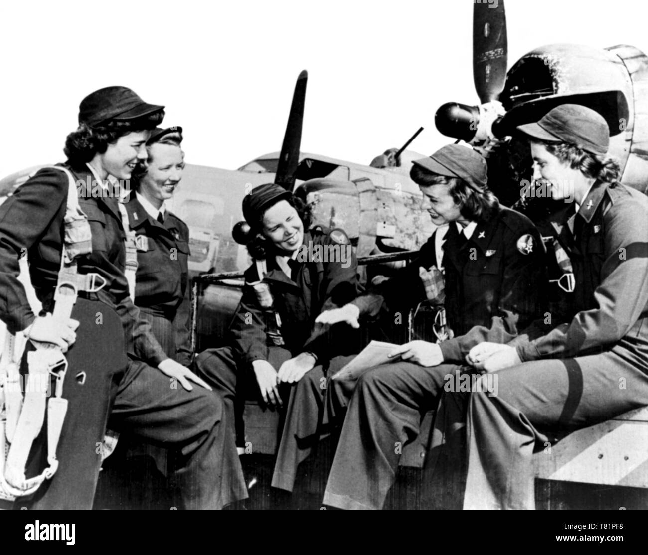Women pilots wwii Black and White Stock Photos & Images Alamy