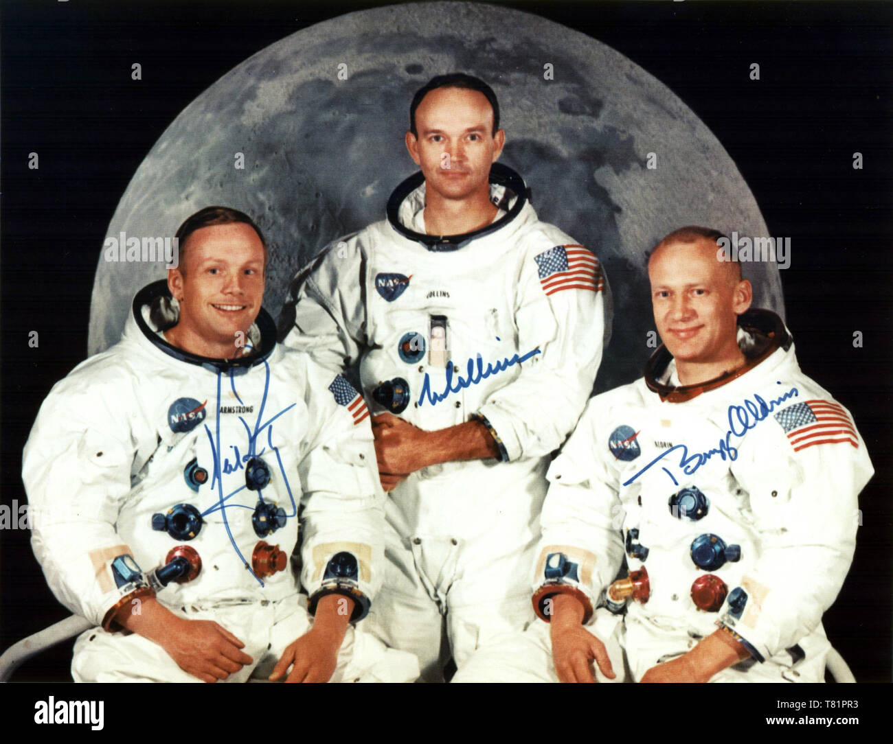 Apollo 11 Prime Crew, 1969 Stock Photo