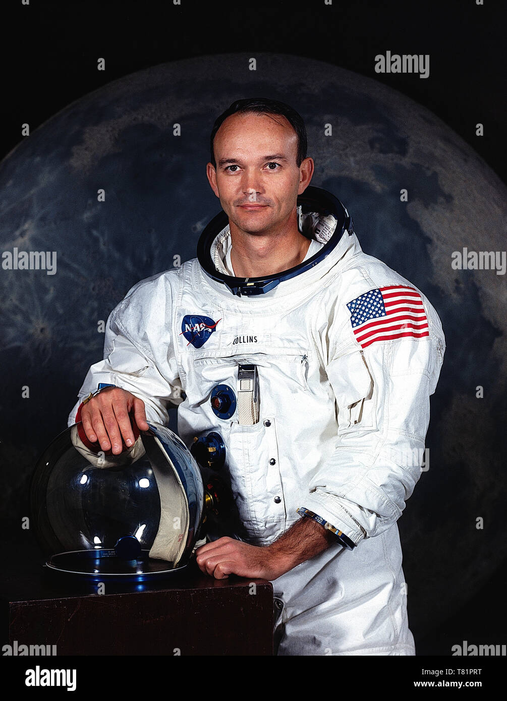 Michael Collins, American Astronaut Stock Photo