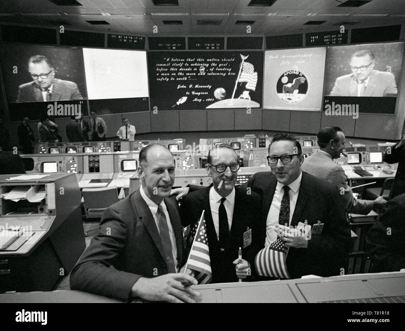 Apollo 11, NASA Celebrates Moon Landing, 1969 Stock Photo
