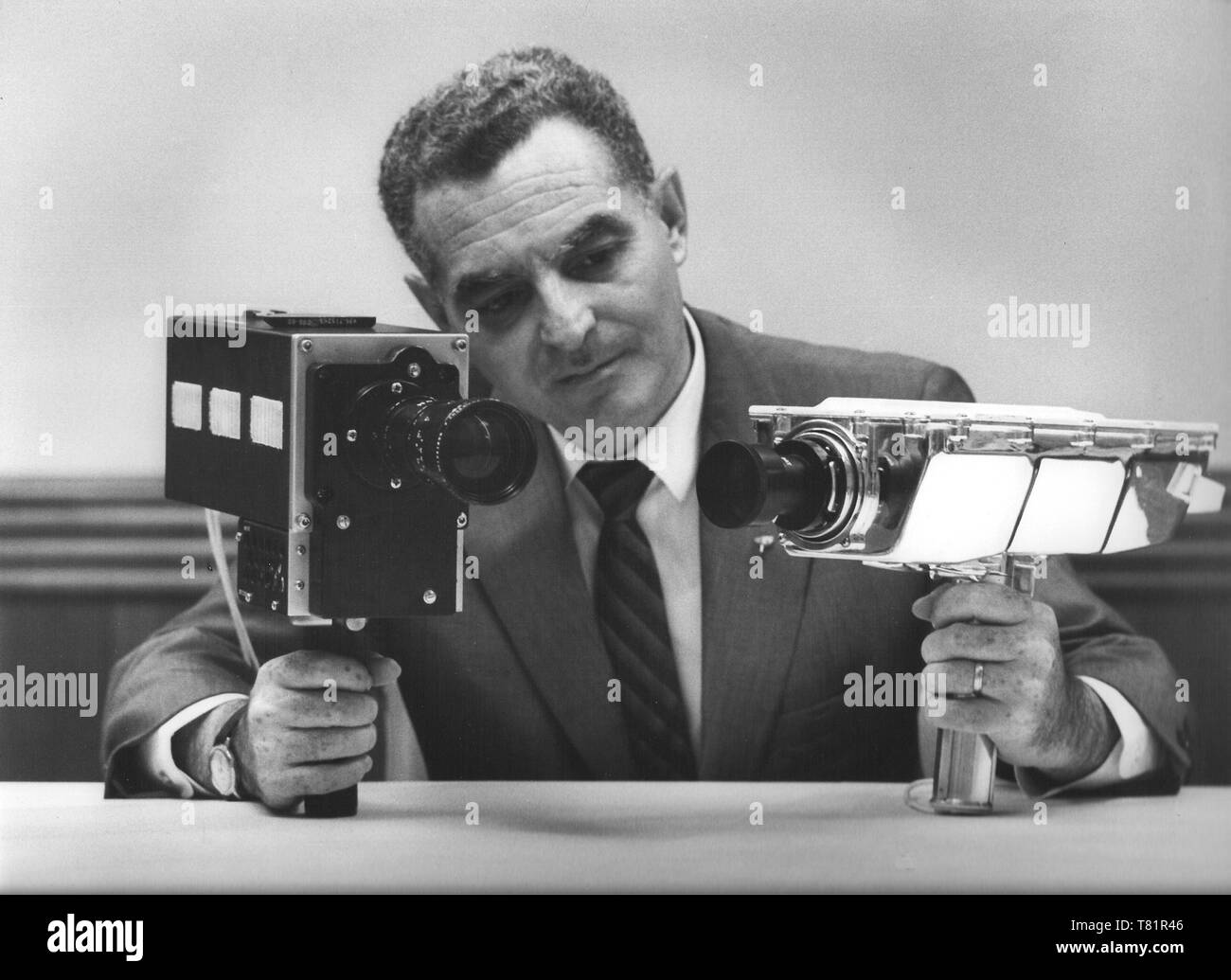 Stanley Lebar, Apollo 11 Mission Cameras, 1969 Stock Photo
