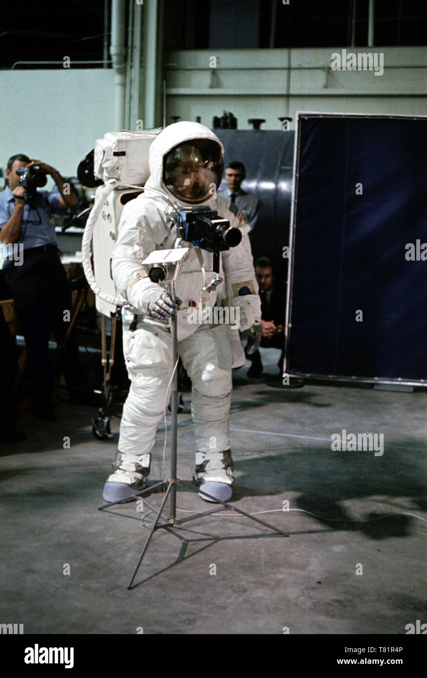 Apollo 11, Neil Armstrong EVA Training, 1969 Stock Photo