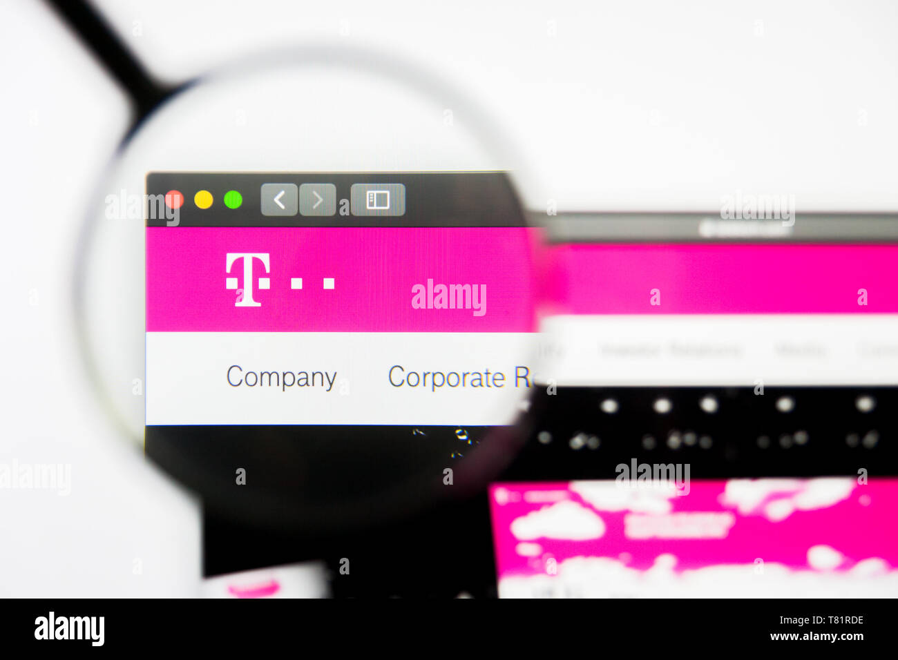 Telekom homepage login Admin Page: