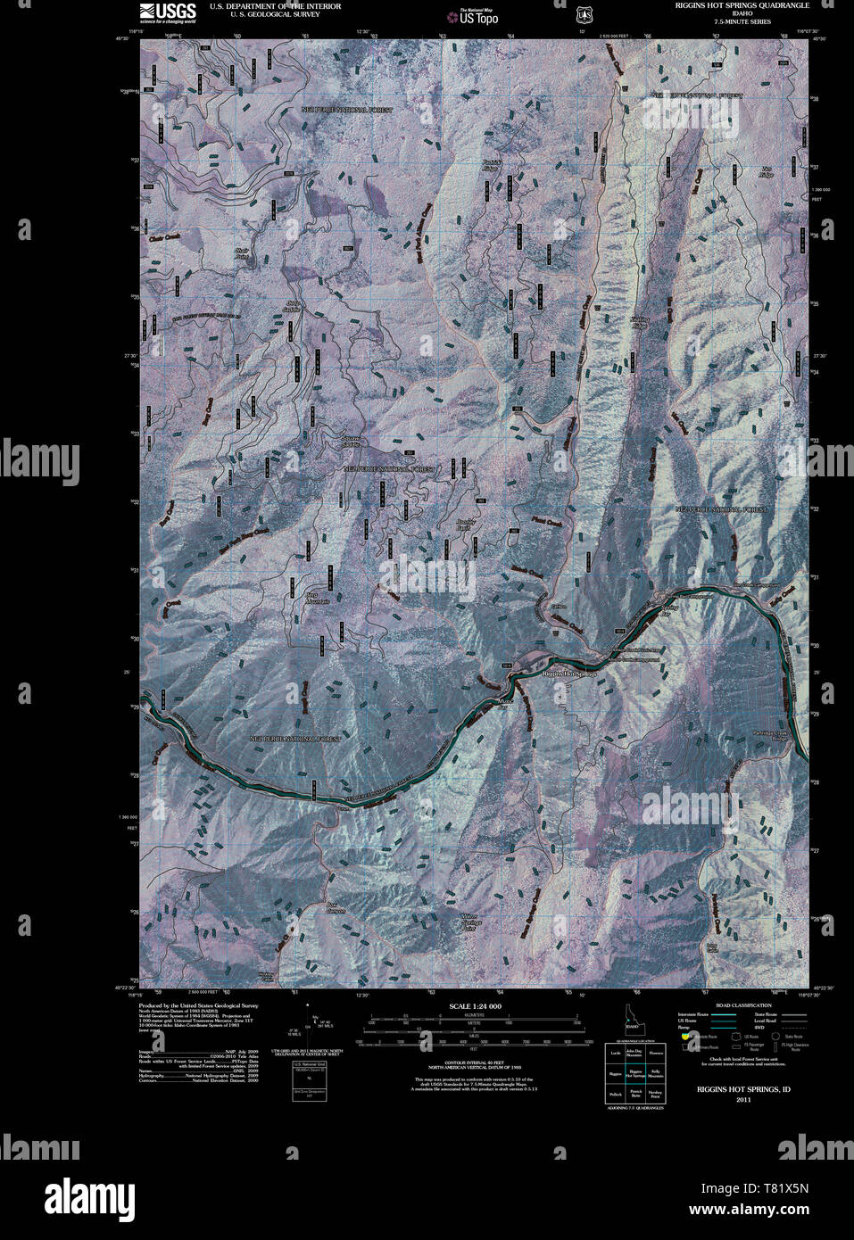 Riggins hot springs hires stock photography and images Alamy