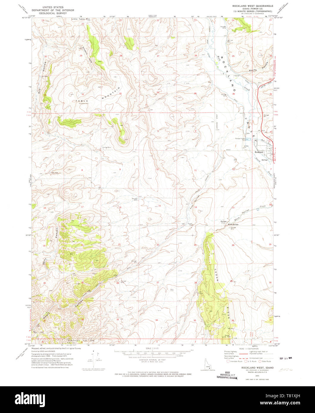 Map of rockland Cut Out Stock Images & Pictures Alamy