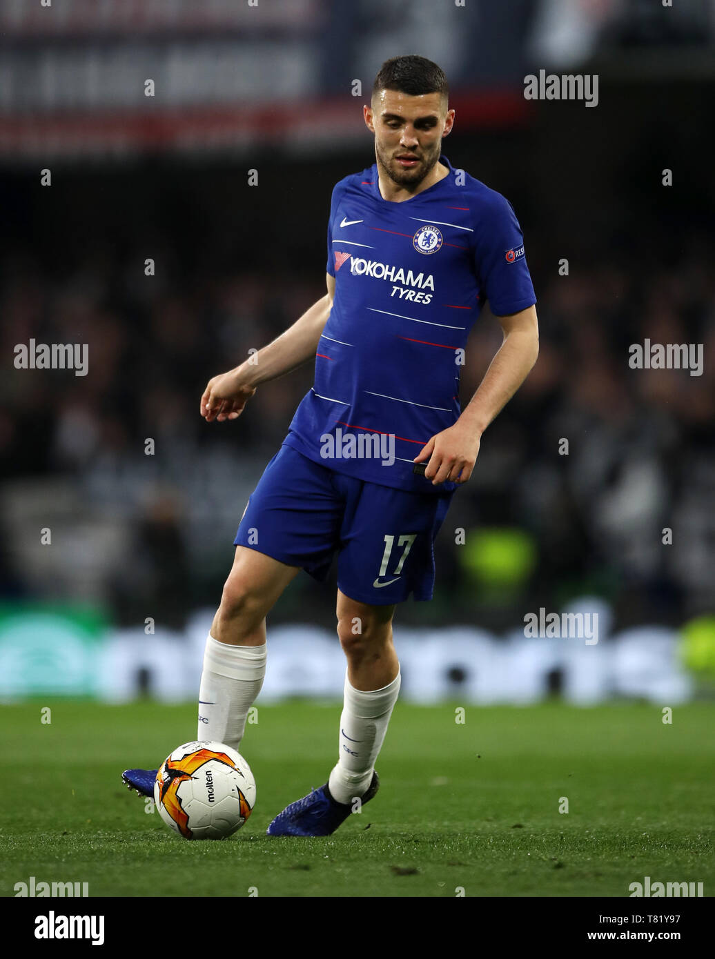 Chelsea's Mateo Kovacic during the UEFA Europa League, Semi Final, Second Leg at Stamford Bridge, London. Stock Photo