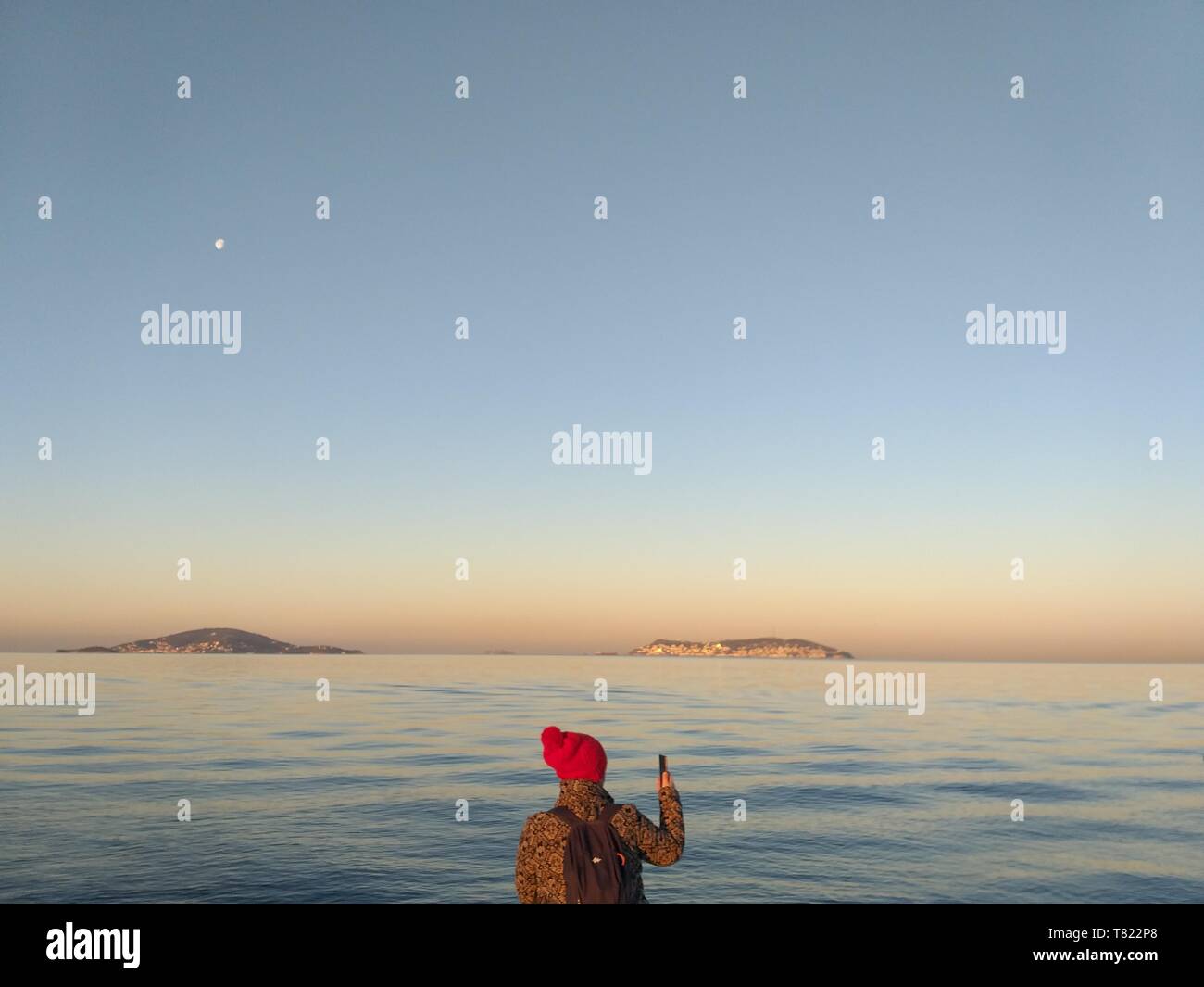 sea landscape sunrise Stock Photo - Alamy