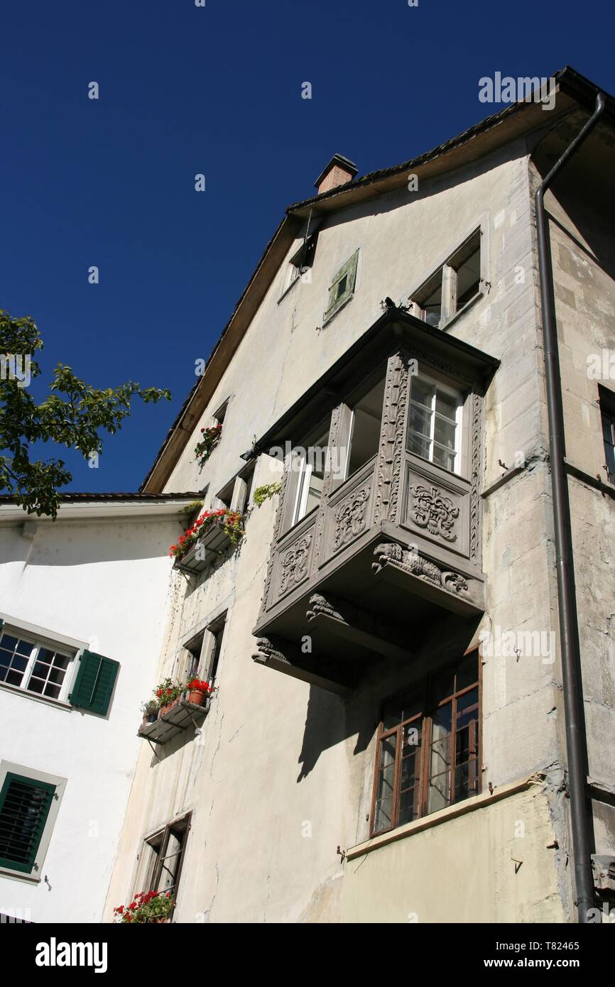Zurich, Switzerland beautiful Old Town architecture. Historic