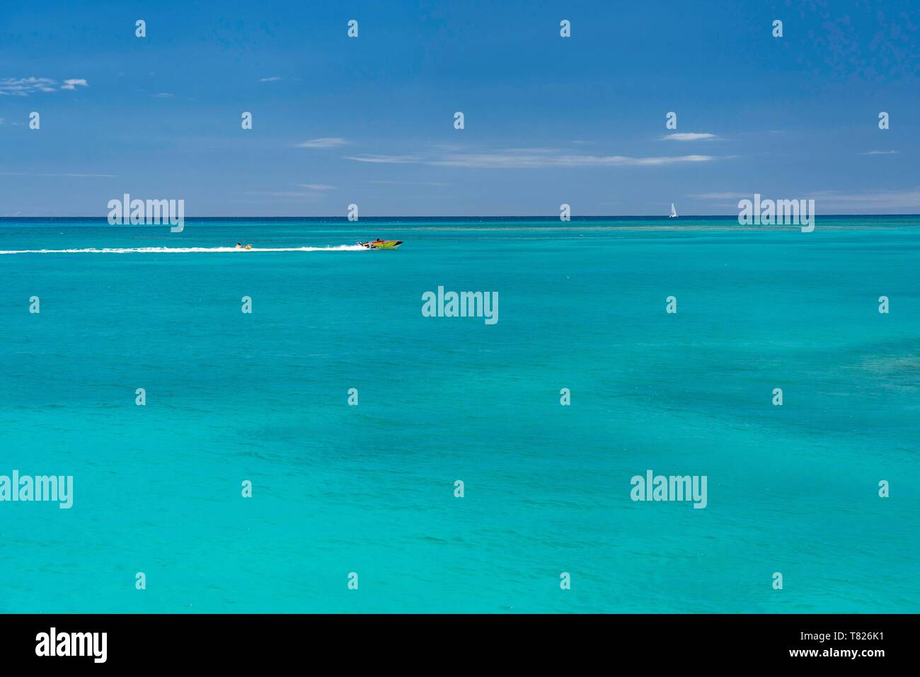 Mauritius, Riviere du Rempart, Grand Baie, the lagoon Stock Photo Alamy