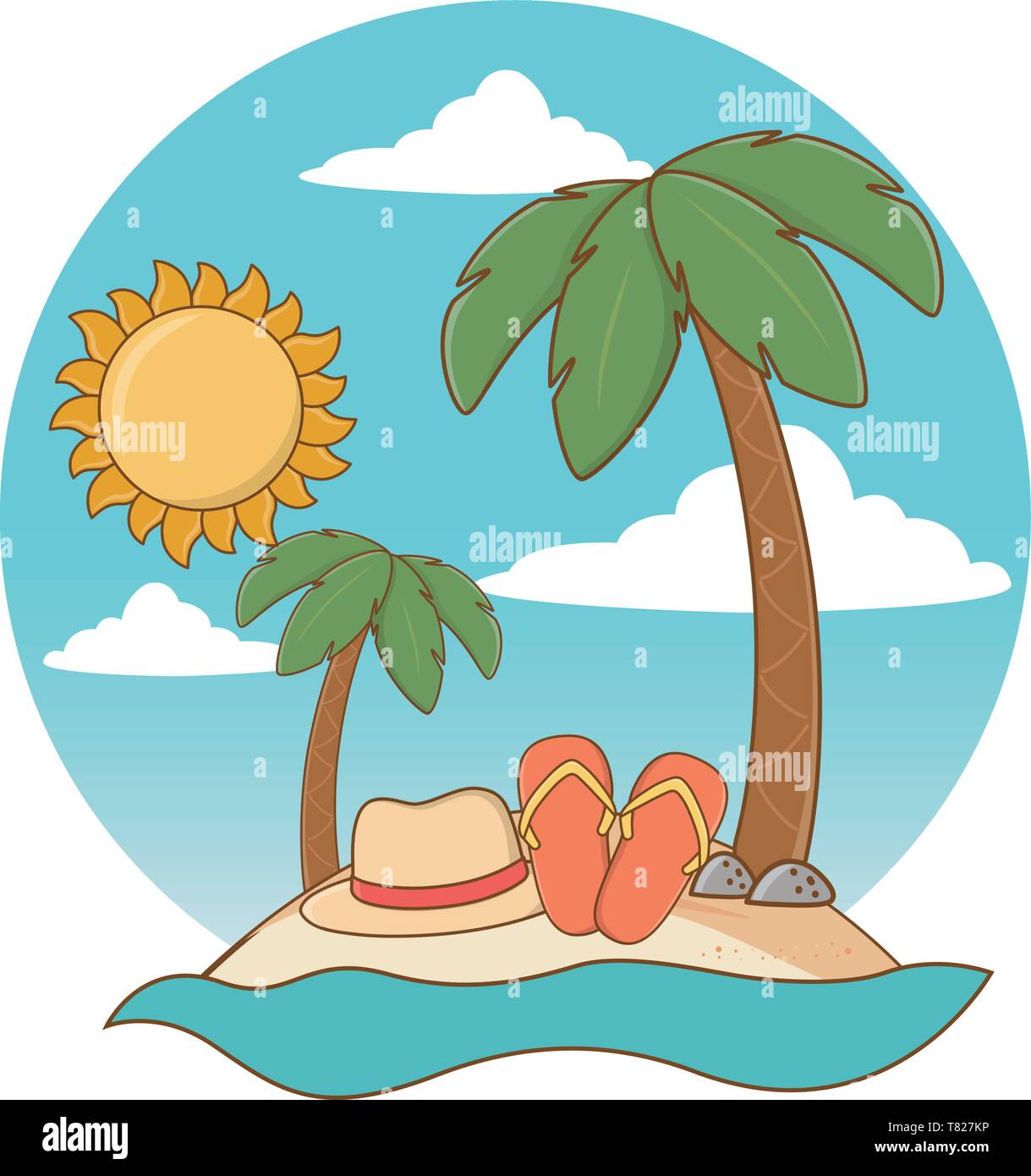 Circle flip flops best sale