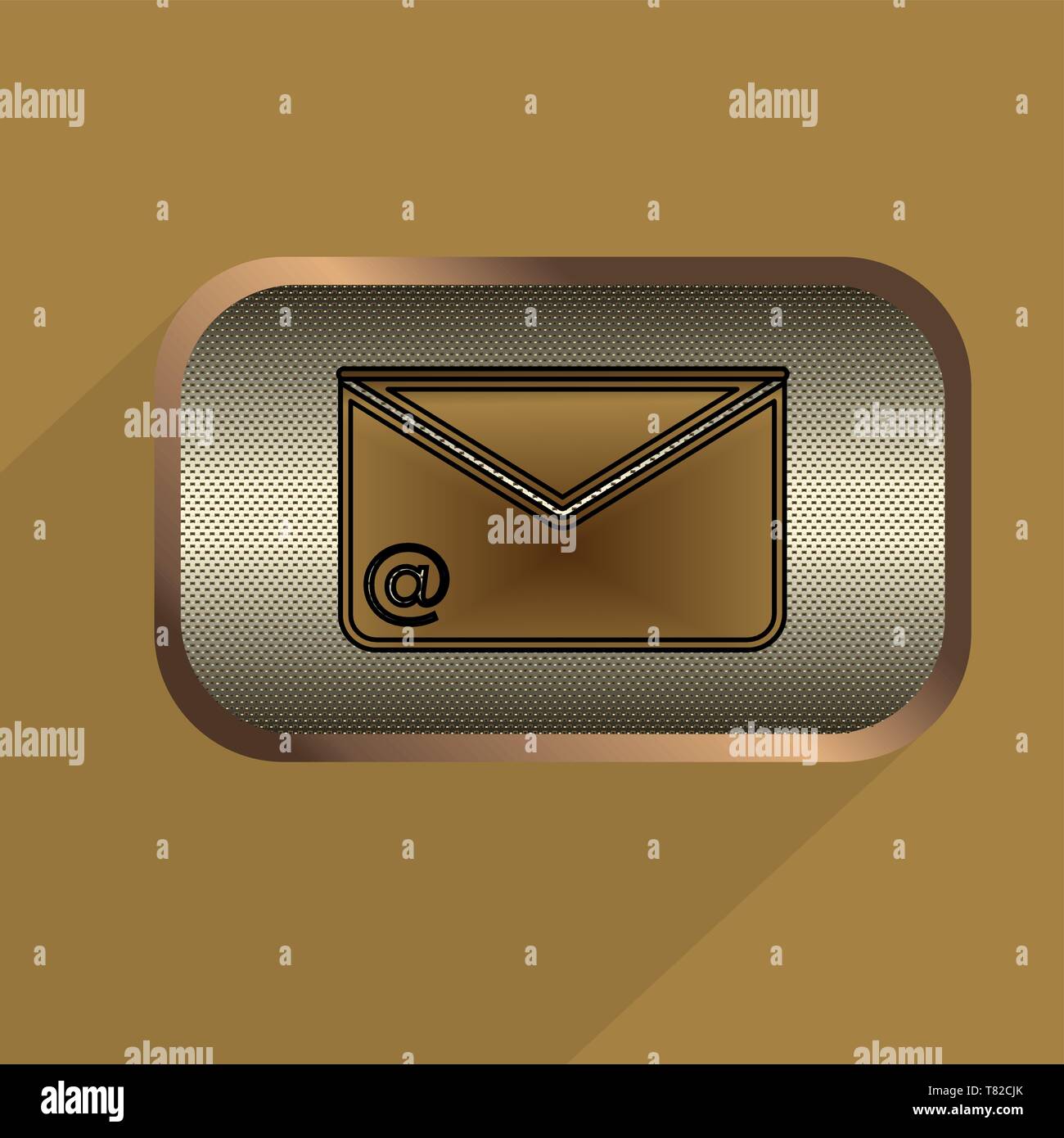 Steampunk icons metal buttons vector set Stock Vector