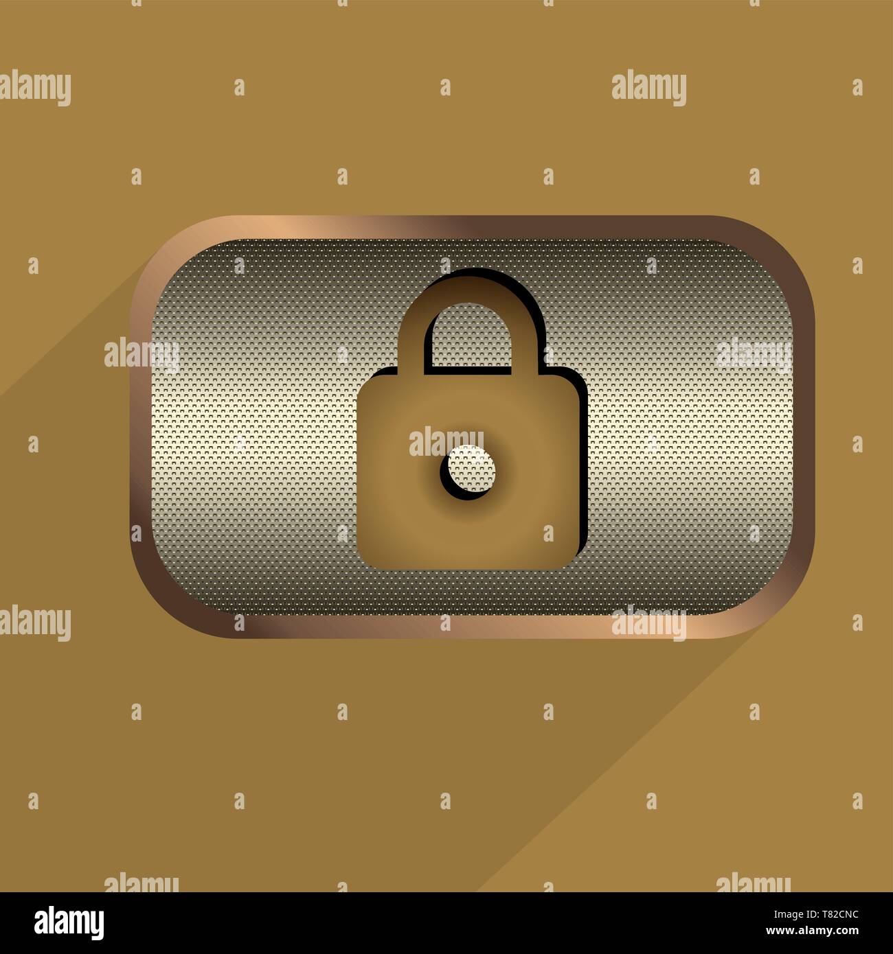 Steampunk icons metal buttons vector set Stock Vector