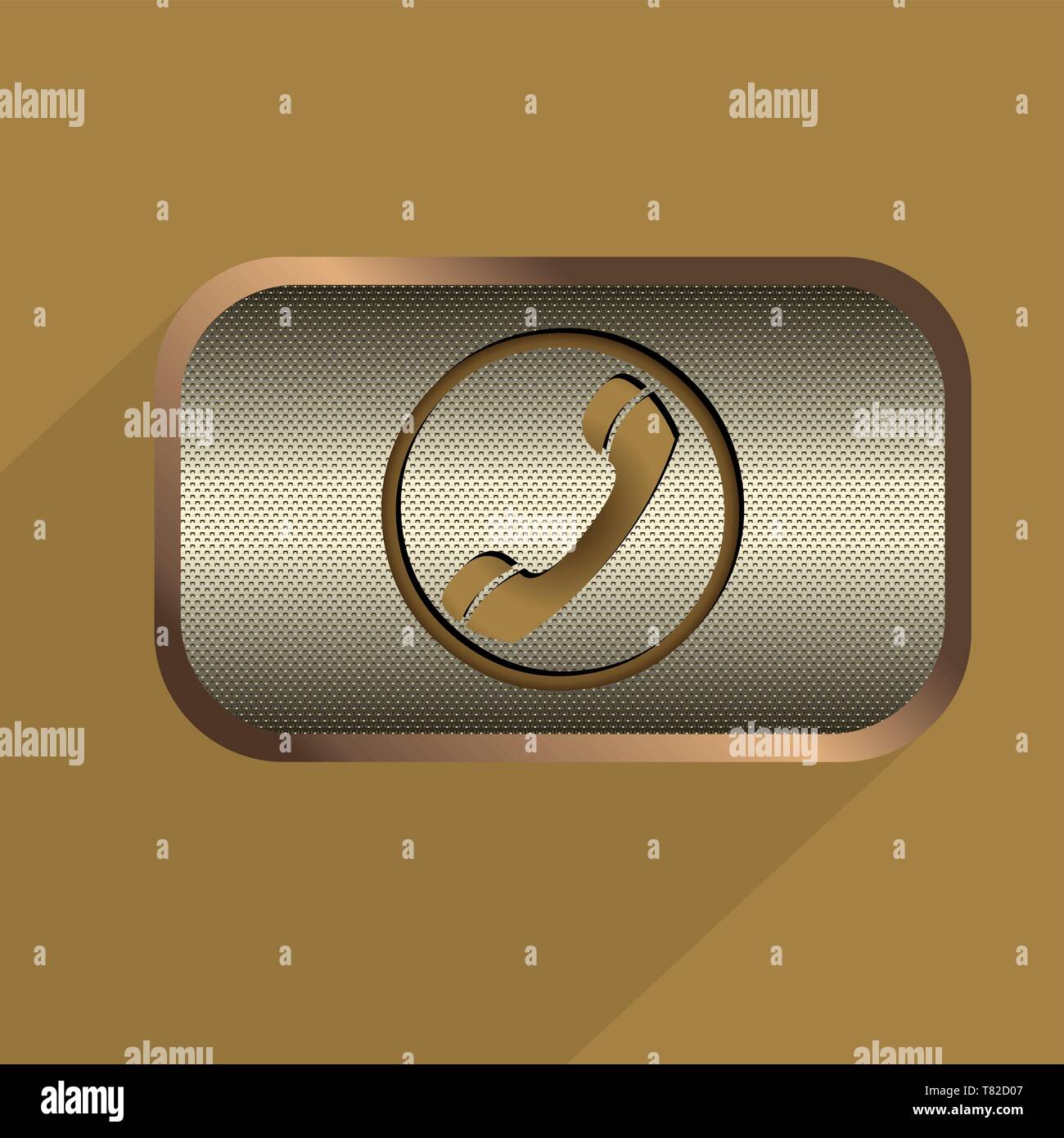 Steampunk icons metal buttons vector set Stock Vector