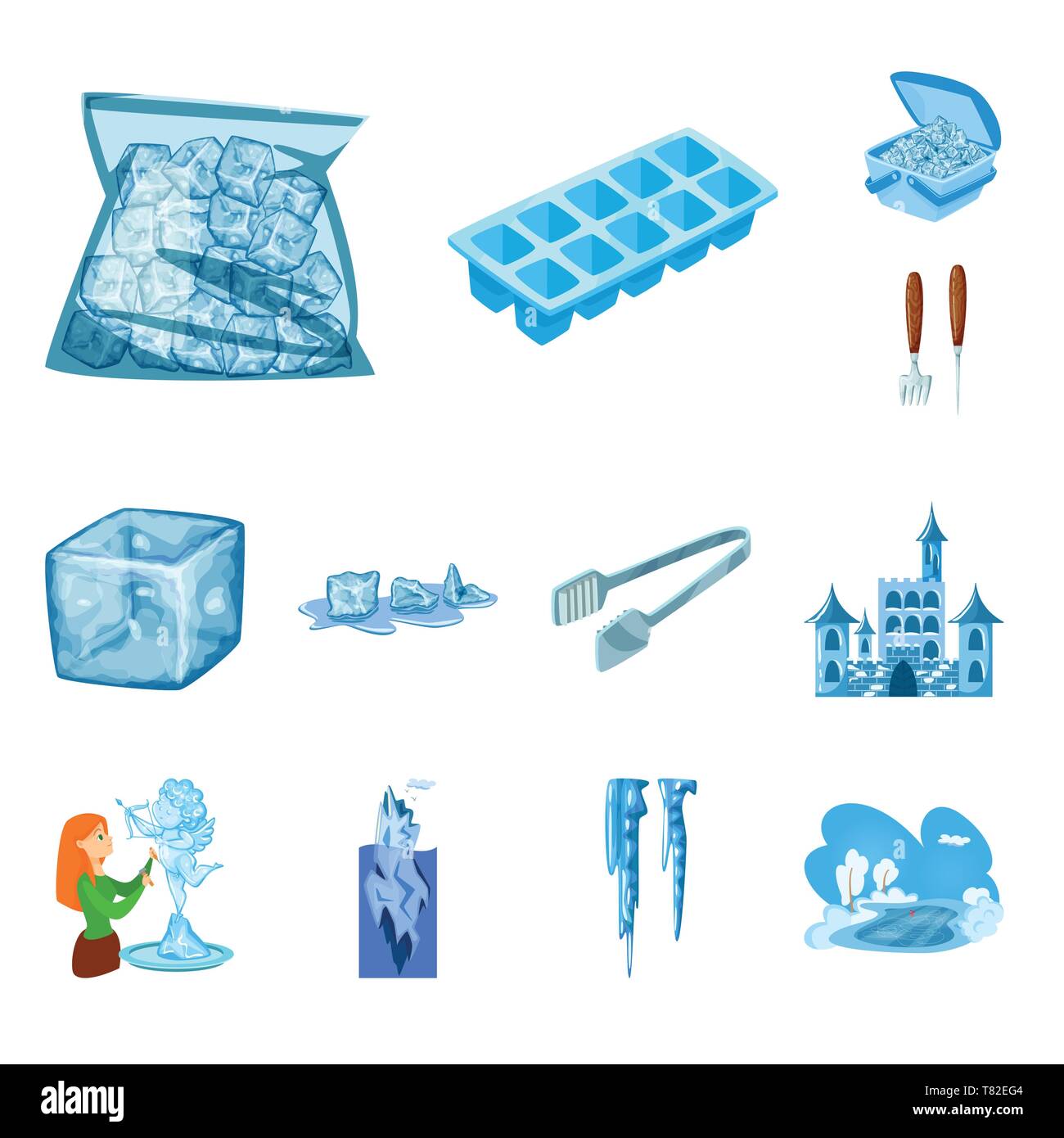 form,freezer,fridge,knife,cube,tongs,castle,sculpture,iceberg,icicle ...