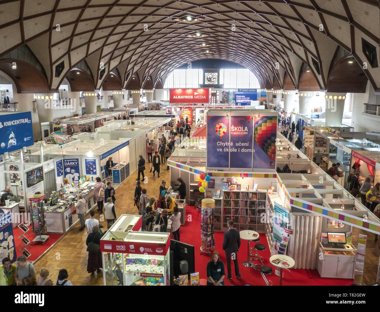 The 25th International Book Fair and Literary Festival Book World Prague 2019, Czech Republic, May 9, 2019.  (CTK Photo/Marketa Vojtikova) Stock Photo