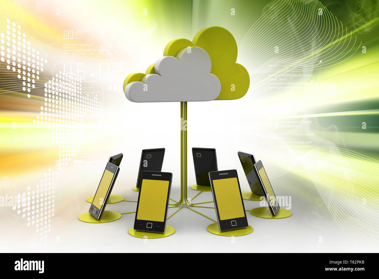 Cloud computing concept Stock Photo - Alamy