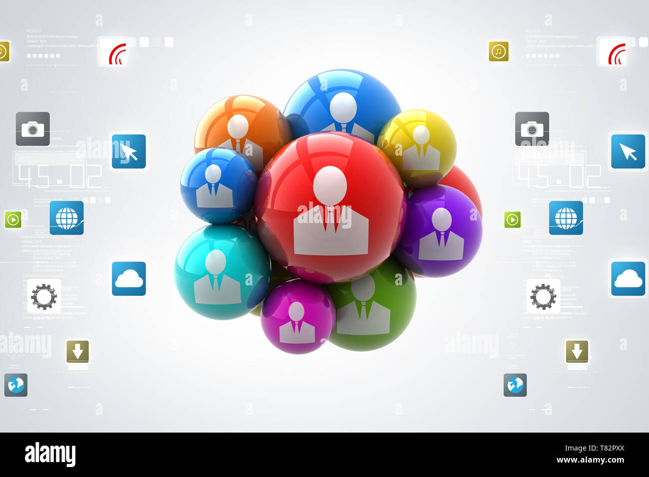 Social media concept Stock Photo - Alamy