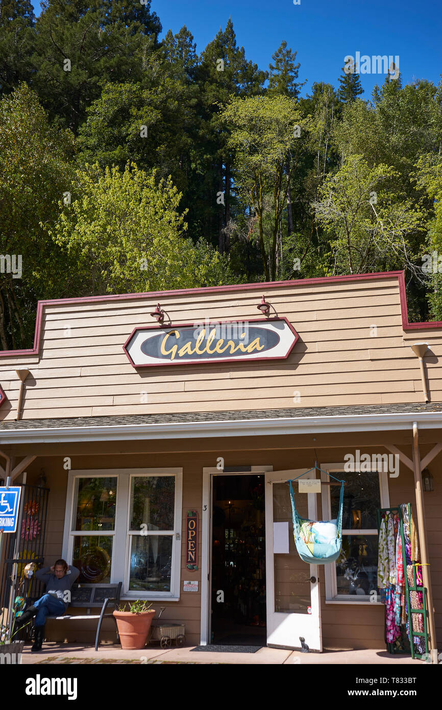 Specialty art and gift store in the quaint town of Occidental, Sonoma