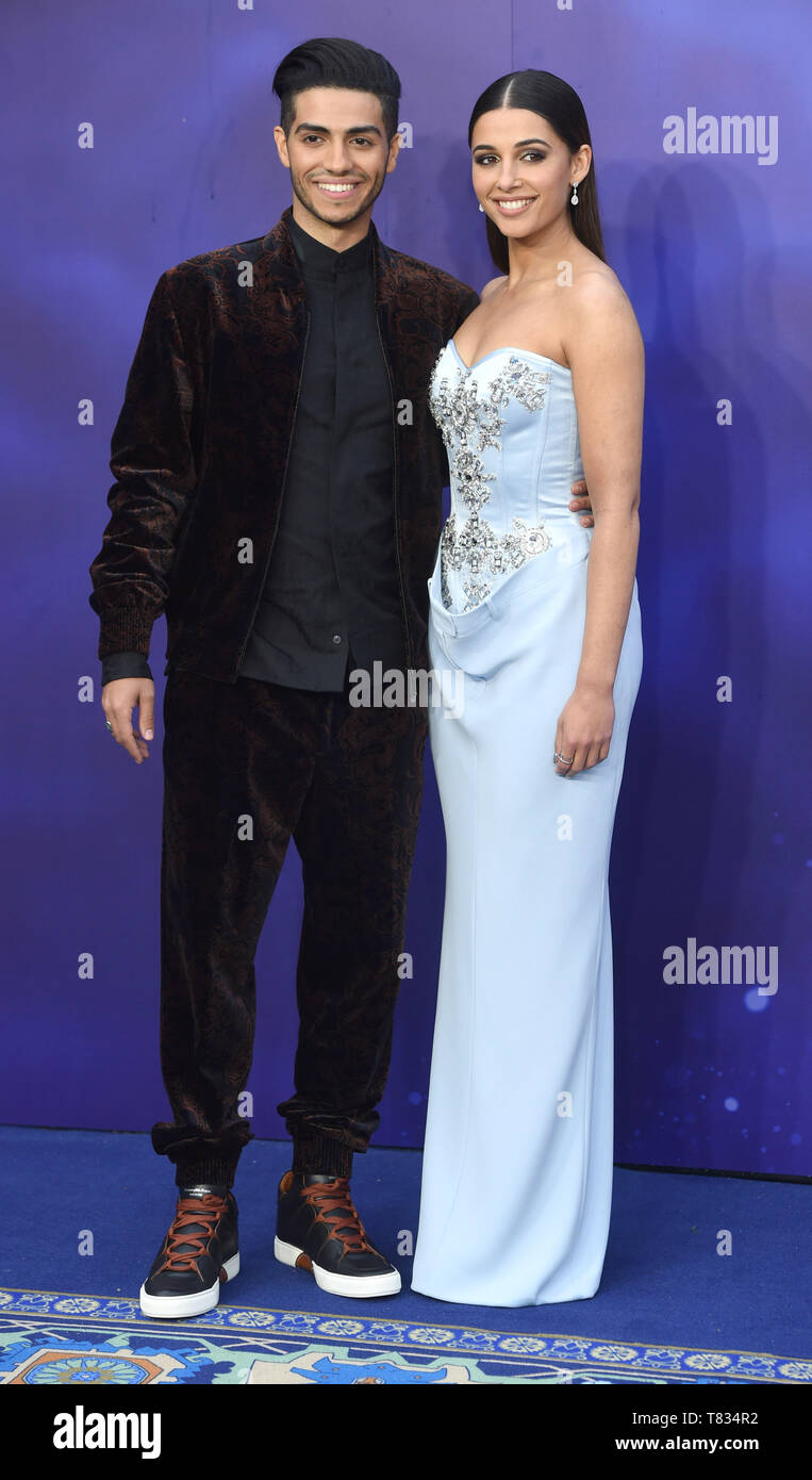 Photo Must Be Credited ©Alpha Press 079965 09/05/2019 Mena Massoud The European Gala Premiere Of Disney Aladdin Leicester Square London Stock Photo