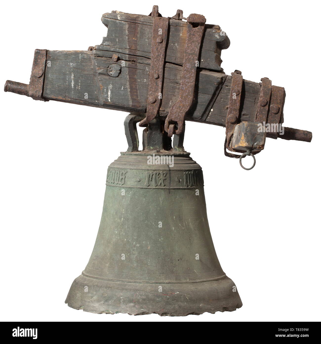 Ancient church bells in Ukraine Stock Photo - Alamy