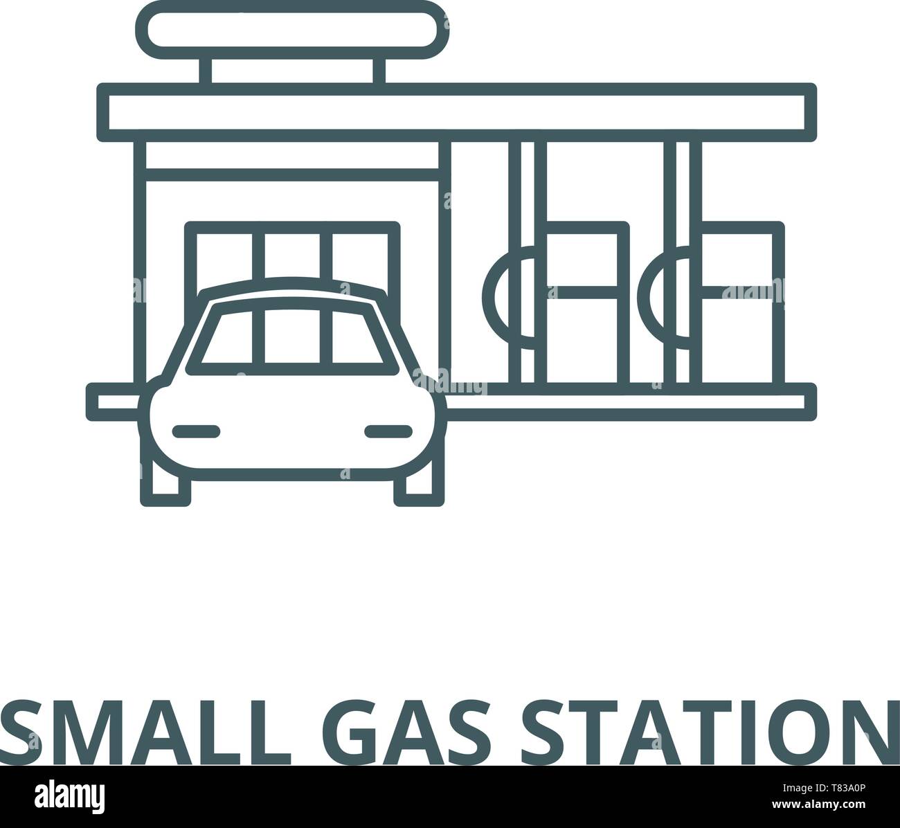 Gas Station Grey Sketch Vector Icon. Petrol Station Symbol Royalty Free  SVG, Cliparts, Vectors, And Stock Illustration. Image 190277772.