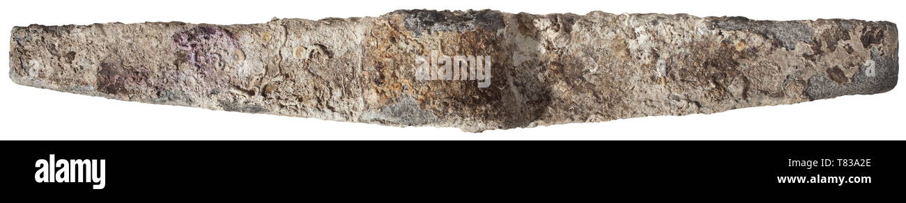 Kg Cast High Resolution Stock Photography And Images Alamy https www alamy com a roman lead anchor 1st century bc 1st century ad lead with light patina and parts of sintering rectangular pierced eye with tapering arms at the sides diving find from the mediterranean length 805 cm weight 30 kg heavy anchor stock of a comparatively small trading vessel probably cast directly around the wooden shank provenance old south german private collection from the 1960s historic historical roman empire ancient world ancient times ancient world additional rights clearance info not available image245936166 html