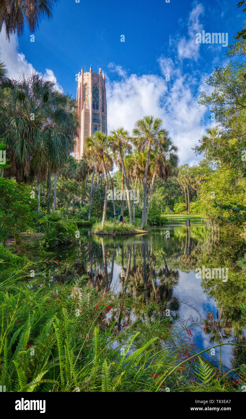 Bok Tower Gardens also known as Bok Mountain Lake Sanctuary and Singing