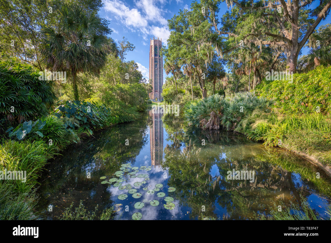 Bok Tower Gardens also known as Bok Mountain Lake Sanctuary and Singing
