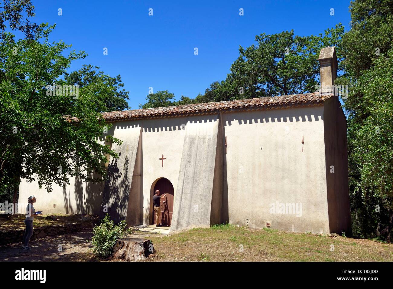 France, Var, Gulf of Saint Tropez, Gassin, labelled Les Plus Beaux