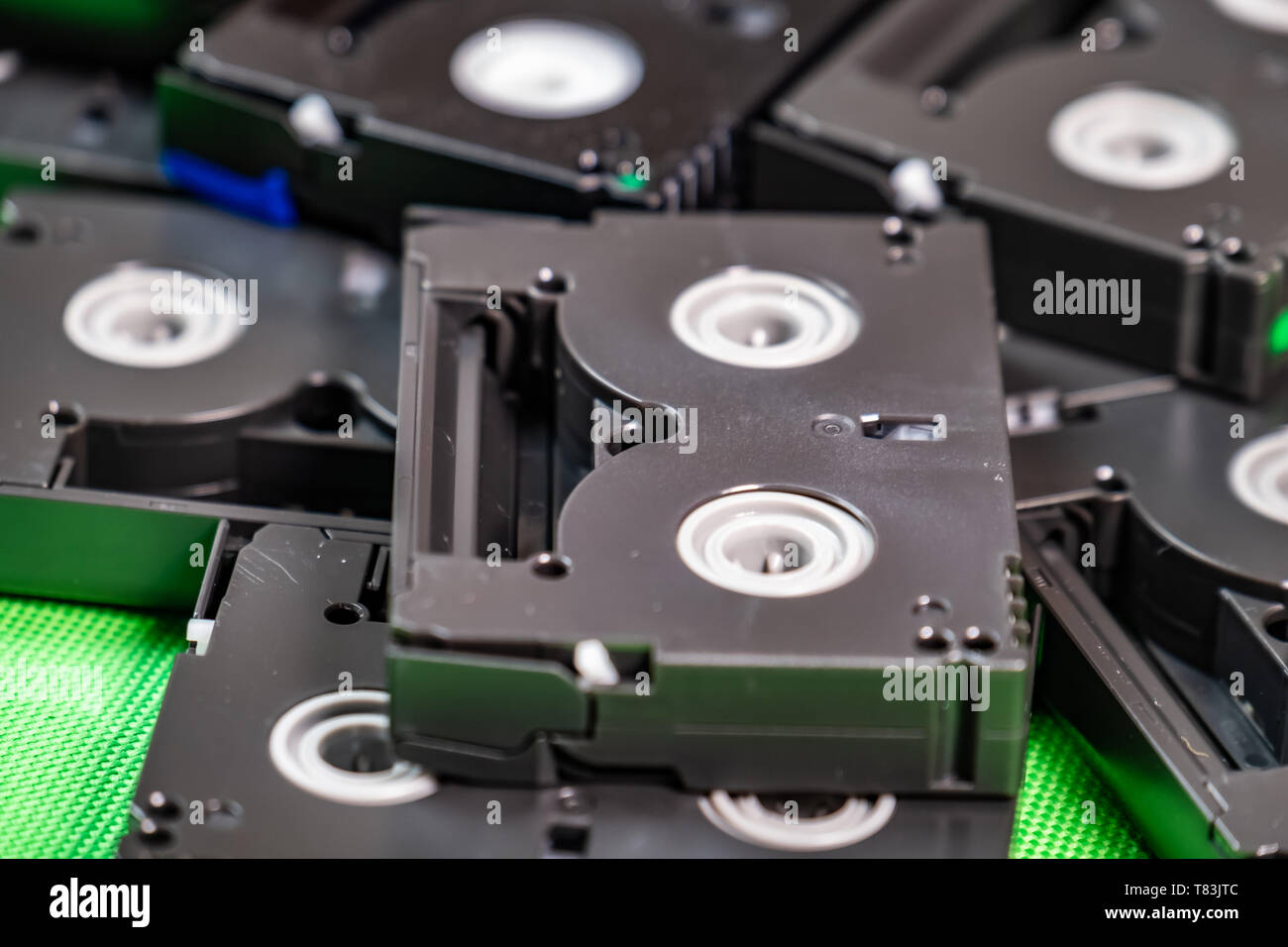 Vintage Mini DV cassette tapes Vintage technology concept Stock Photo Alamy