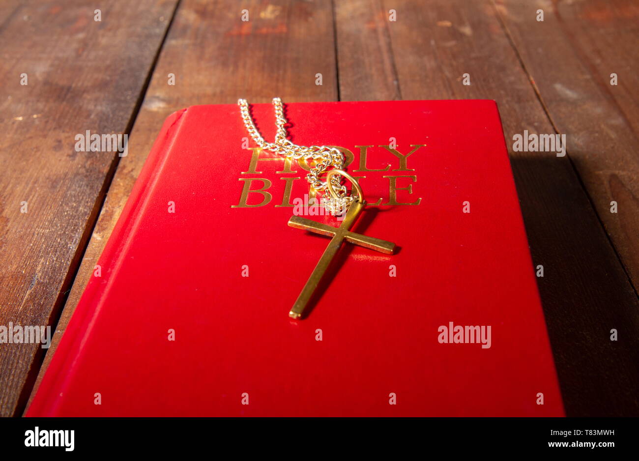 The Holy Bible Stock Photo Alamy