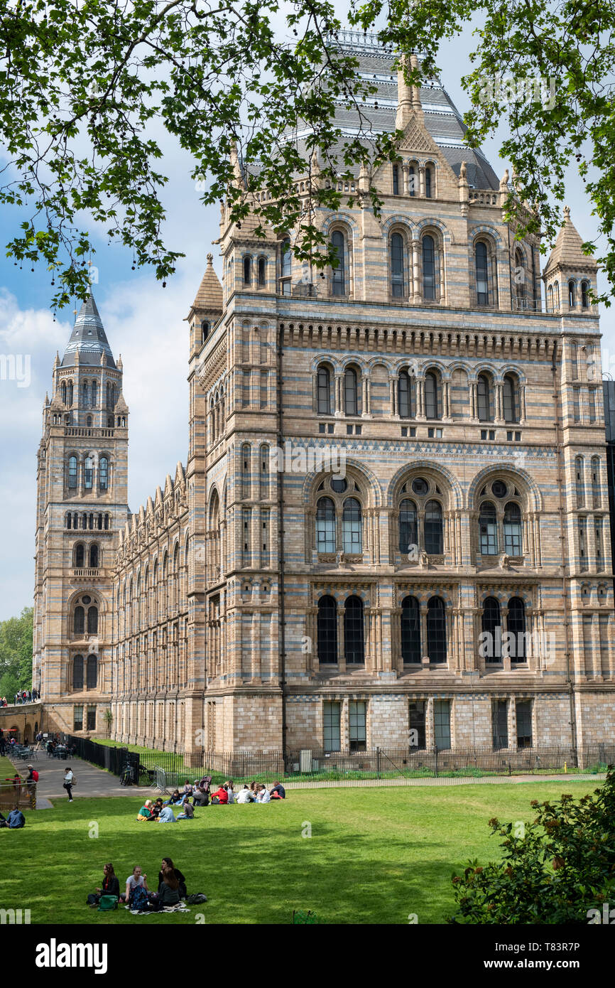 The Natural History Museum, Cromwell Road, London, England Stock Photo