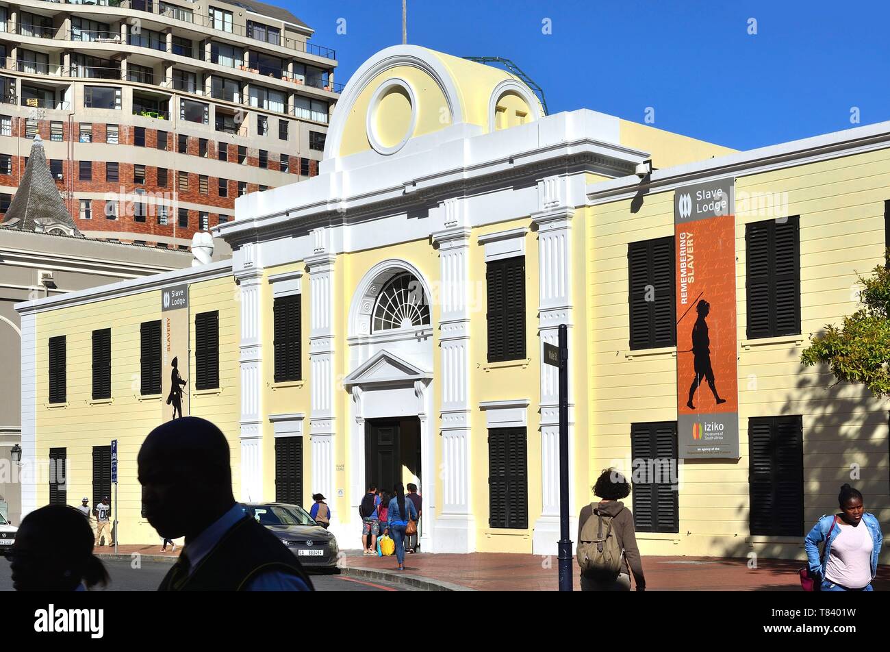 South Africa, Western Cape, Cape Town, City Bowl, Iziko Slave Lodge (social history museum Stock South Africa, Western Cape, Cape Town, City Bowl, Iziko Slave Lodge (social history museum Stock