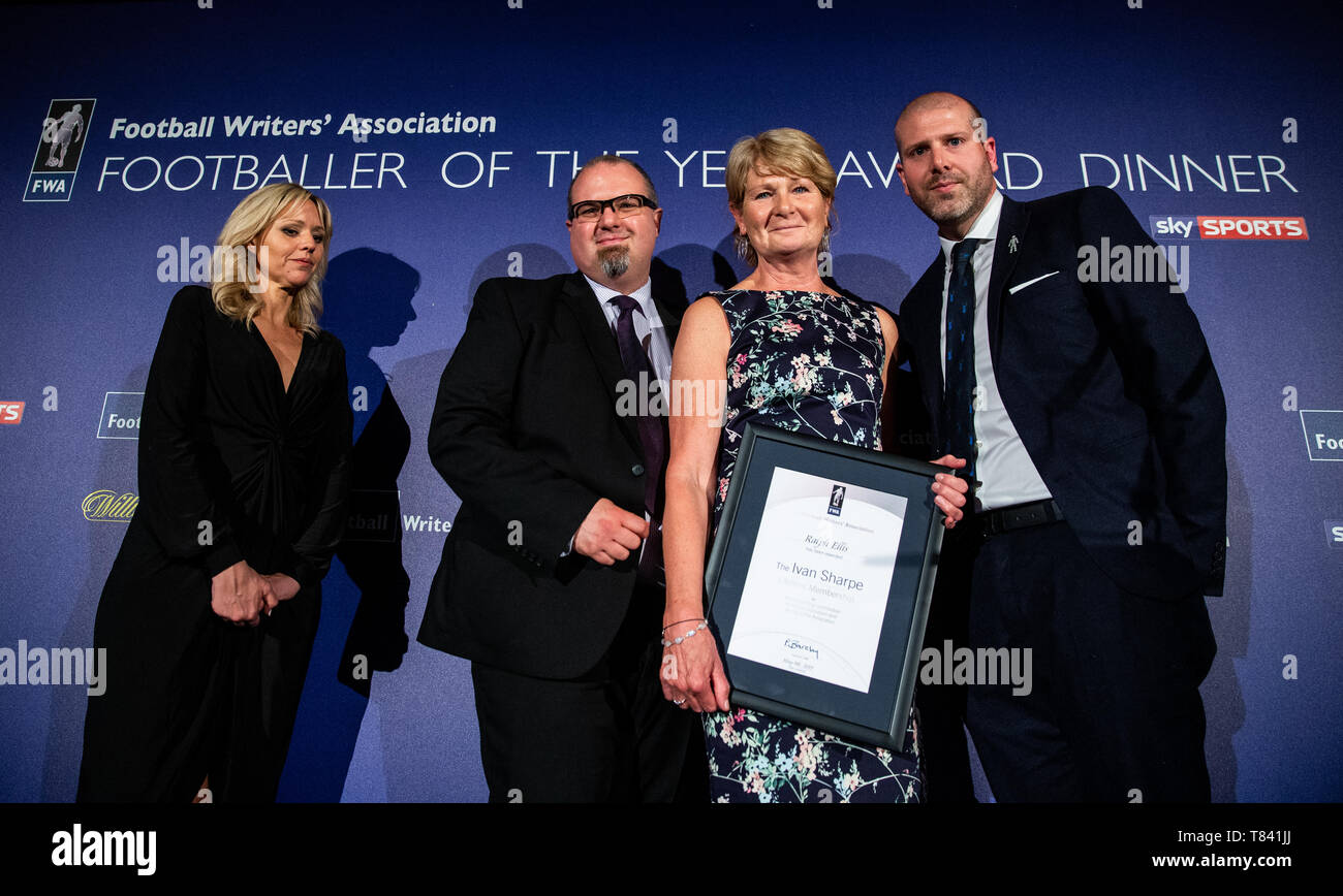 The Family of Ralph Ellis during the FWA Footballer of the Year Dinner ...