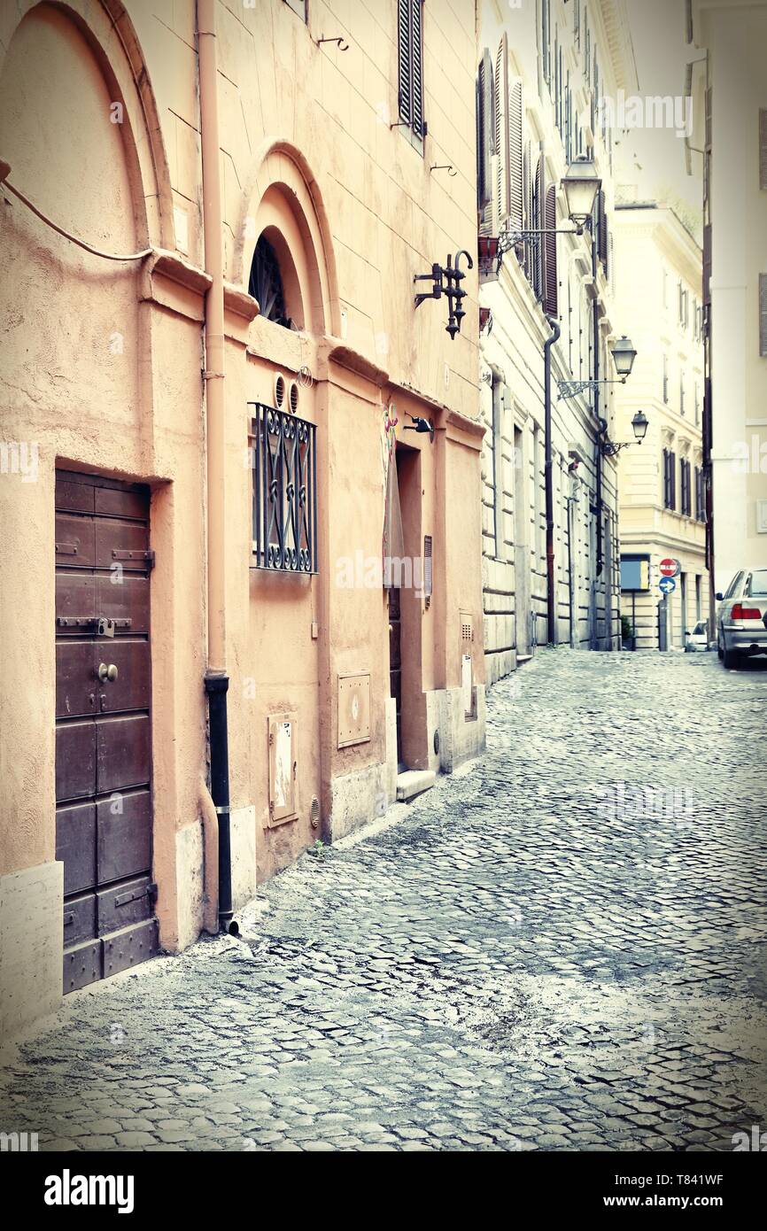 Vintage photo of rome hi-res stock photography and images - Alamy