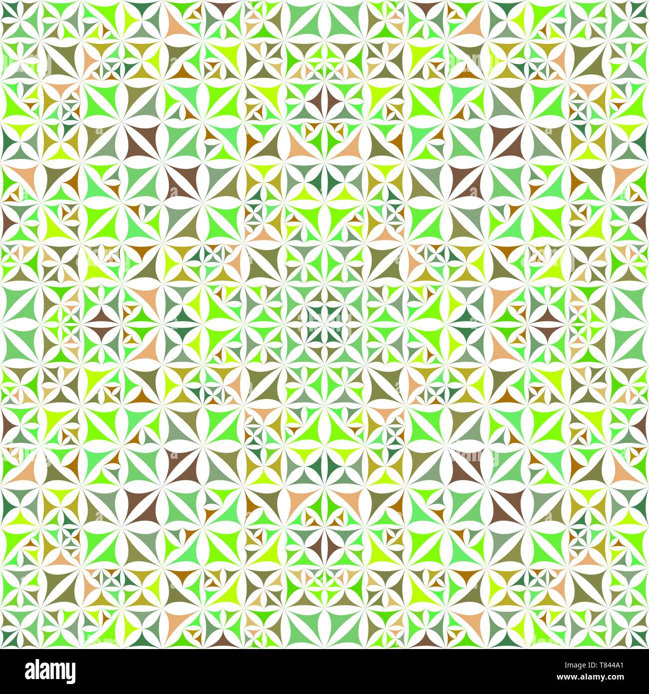 Colorful abstract repeating curved triangle kaleidoscope pattern ...