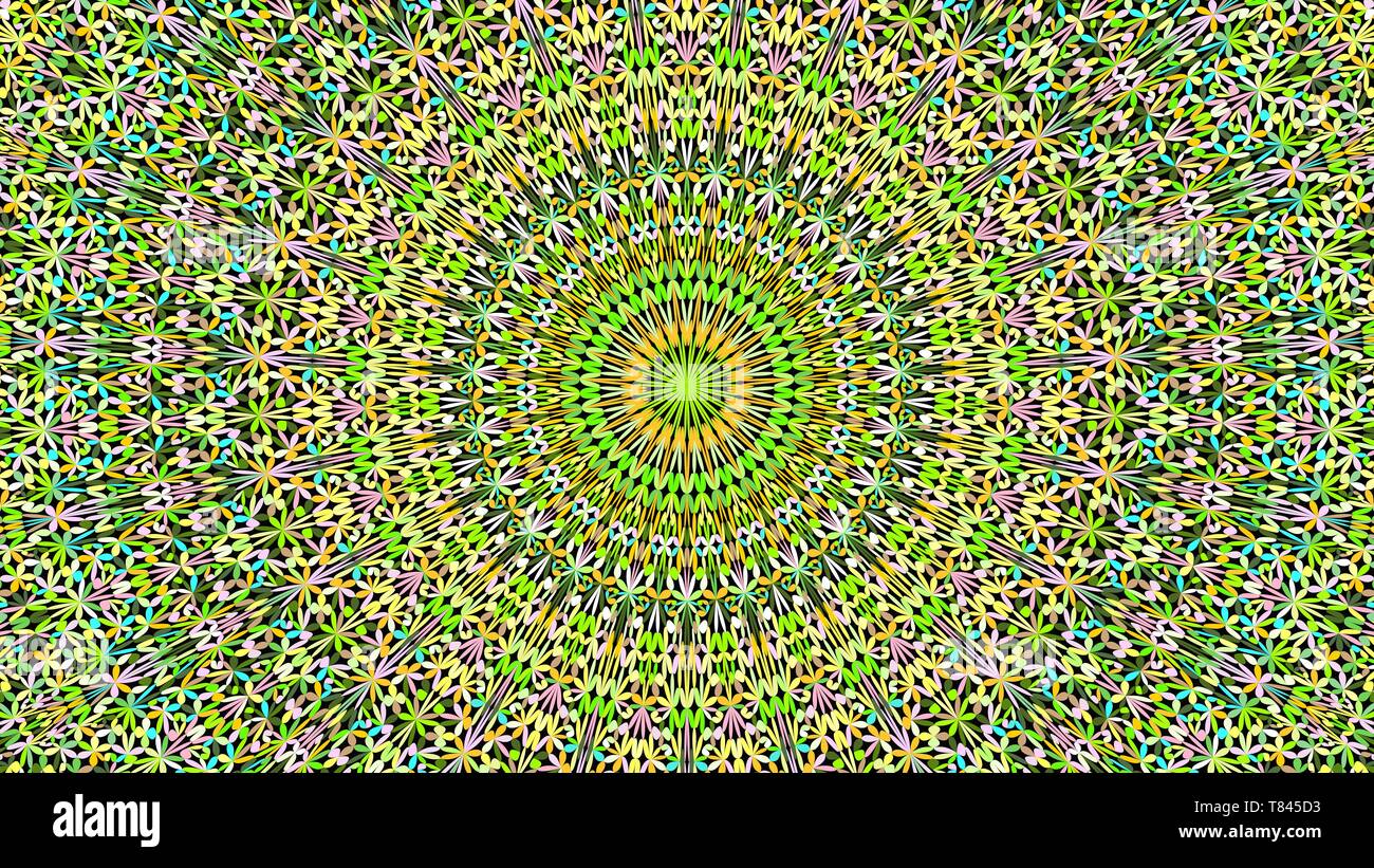 Repeating petal kaleidoscope mandala Stock Vector Images - Alamy