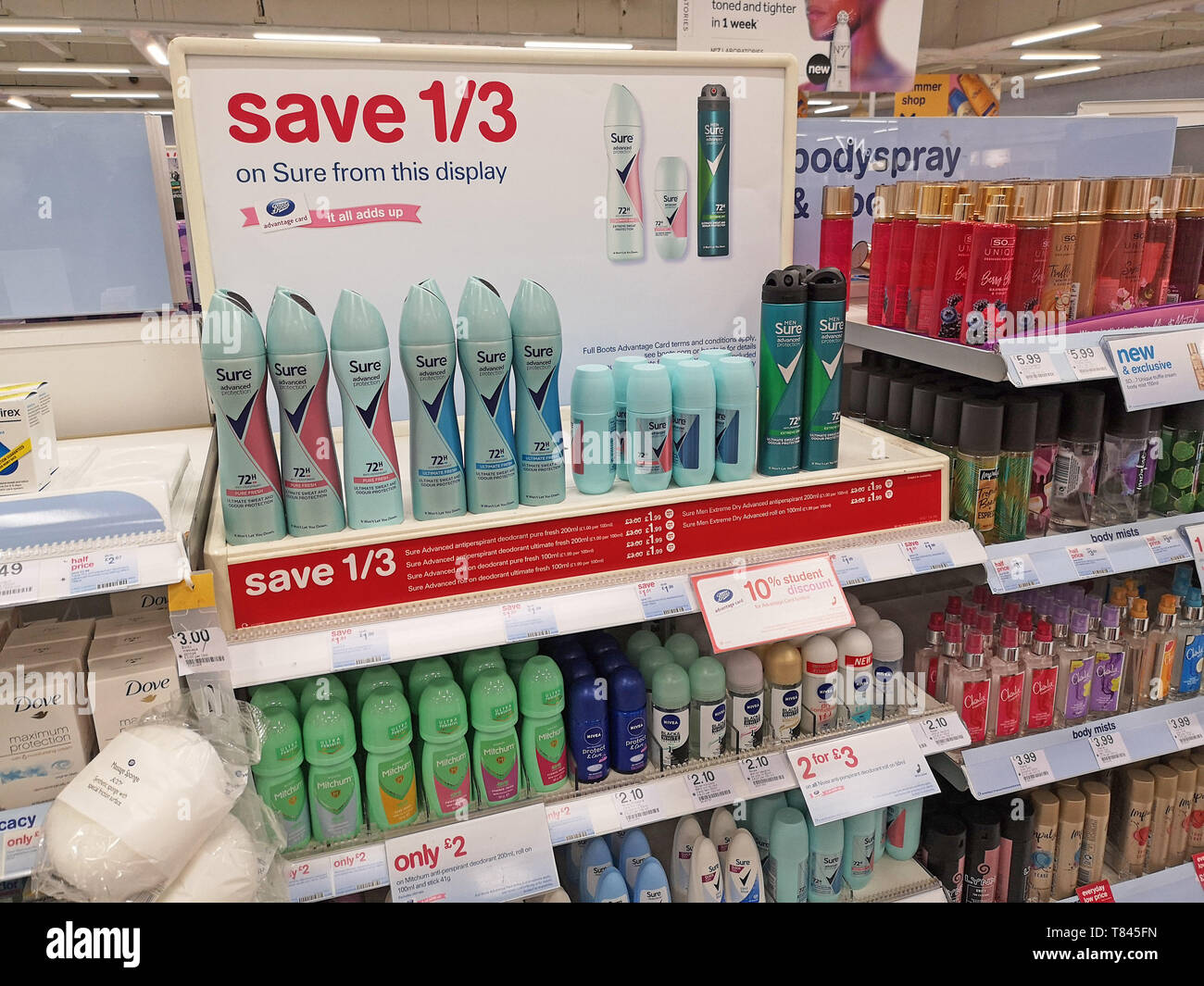 Deodorant store shelf hires stock photography and images Alamy