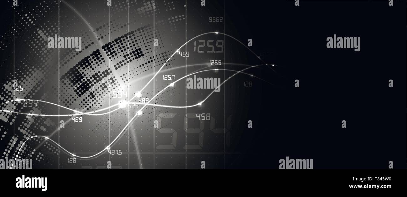 Tech Fade Background abstract futuristic fade computer technology business background Stock ...