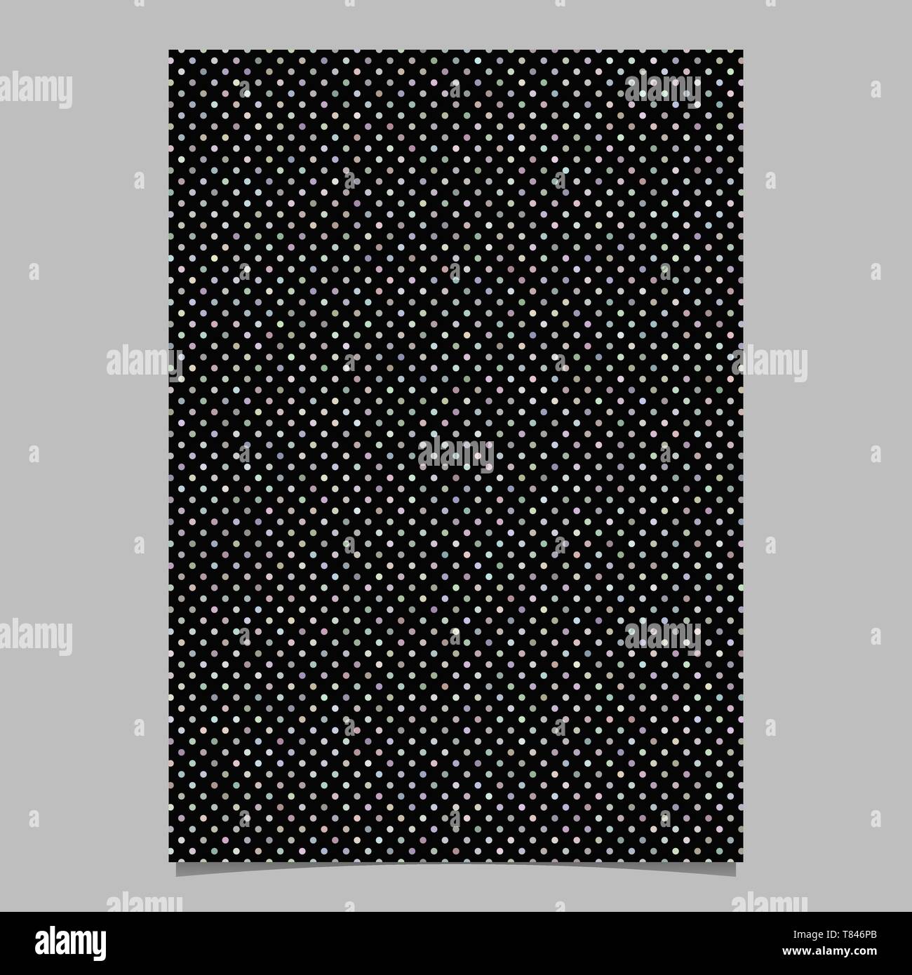 Colorful abstract dot pattern brochure background Stock Vector Image ...