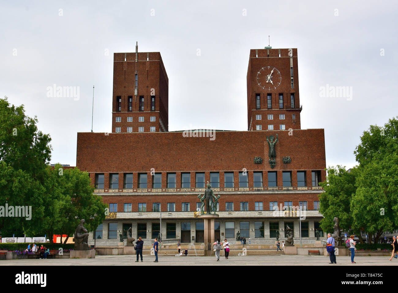 Oslo rådhus city hall hi-res stock photography and images - Alamy