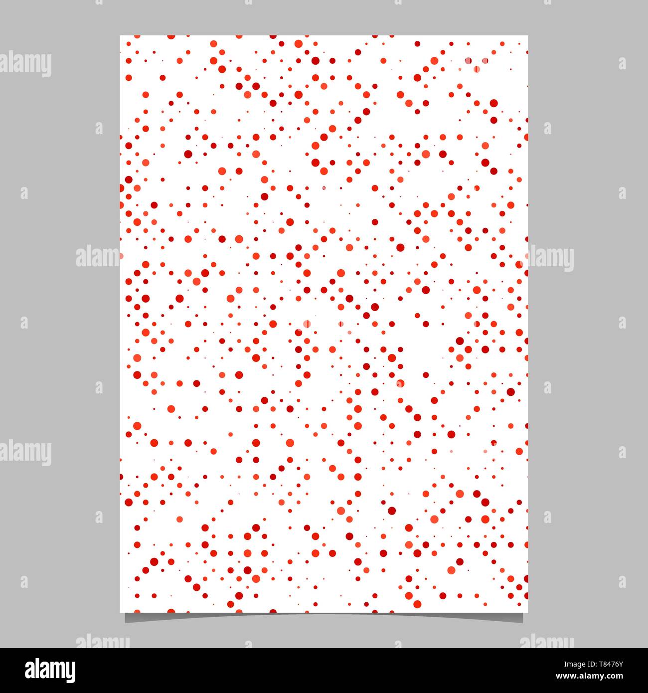 Geometrical dot pattern background brochure template Stock Vector Image ...