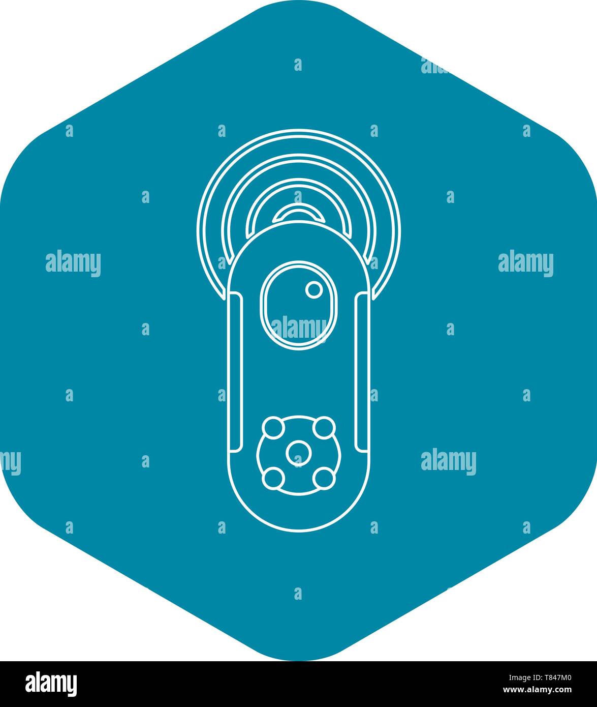 Game joystick icon, outline style Stock Vector Image & Art - Alamy