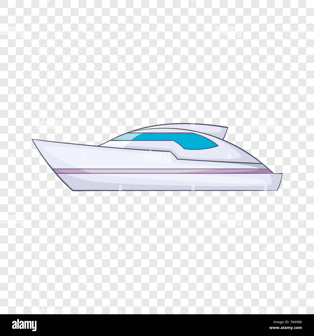 Powerboat icon, cartoon style Stock Vector Image & Art - Alamy