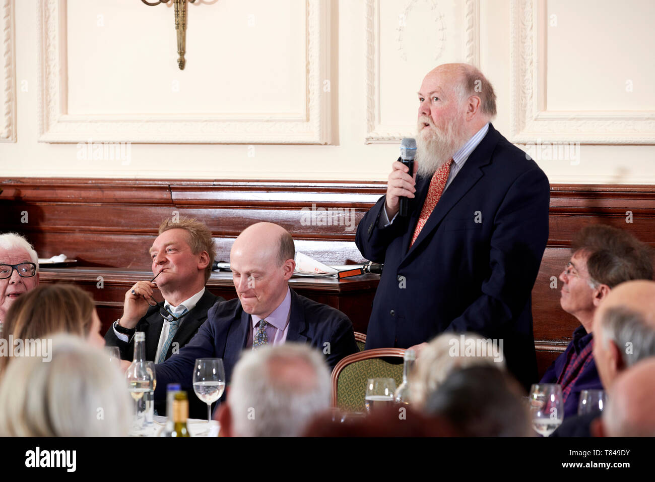 Christopher House at The Oldie Literary Lunch 07/05/19 Stock Photo Alamy
