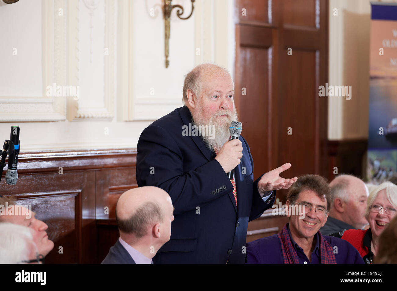 Christopher House at The Oldie Literary Lunch 07/05/19 Stock Photo Alamy