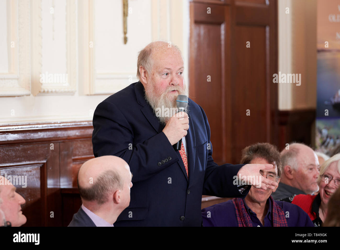 Christopher House at The Oldie Literary Lunch 07/05/19 Stock Photo Alamy