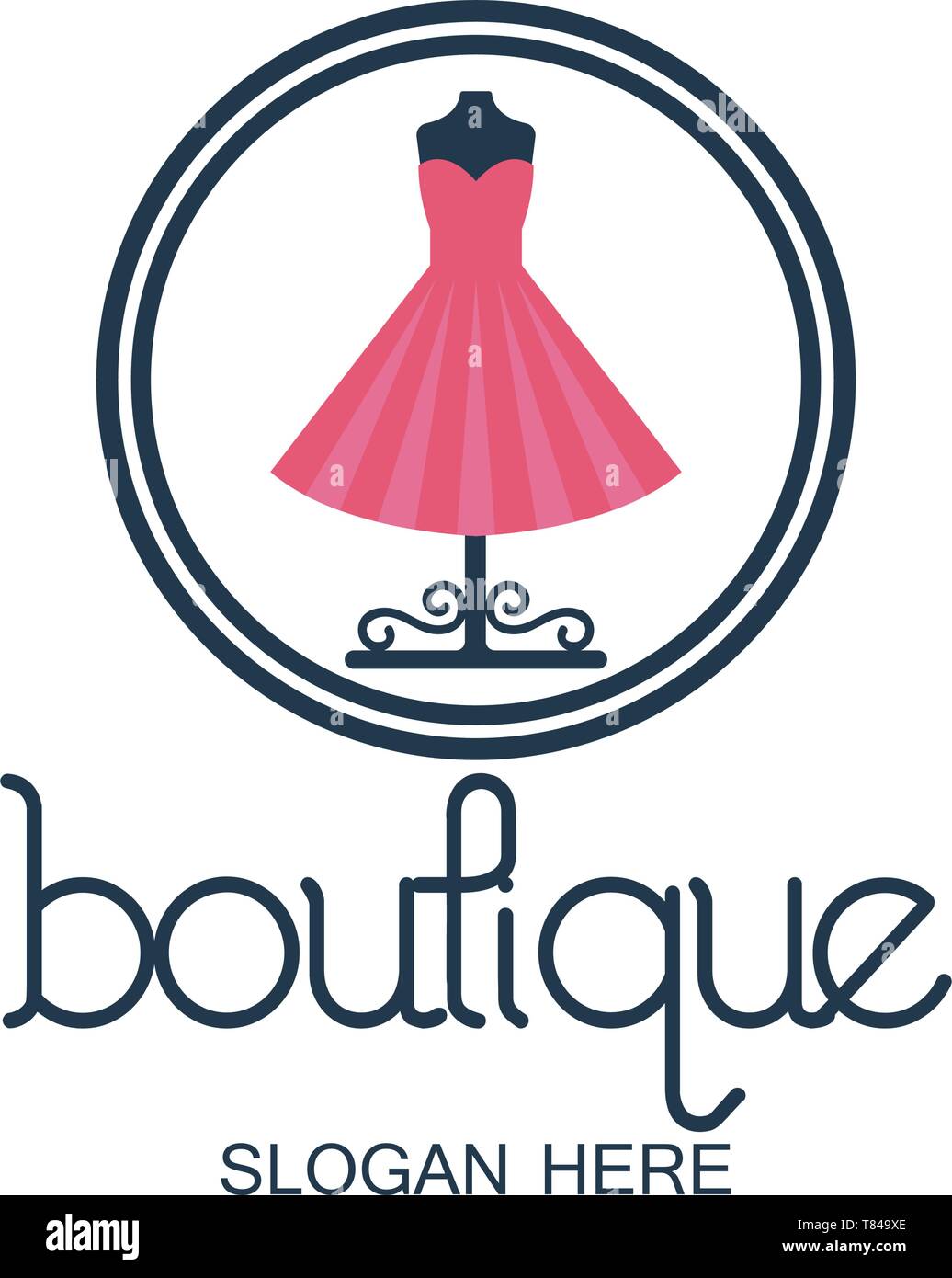 boutique logo with text space for your slogan tagline, vector illustration Stock Vector Image & Art - Alamy boutique logo with text space for your slogan tagline, vector illustration Stock Vector Image & Art - Alamy